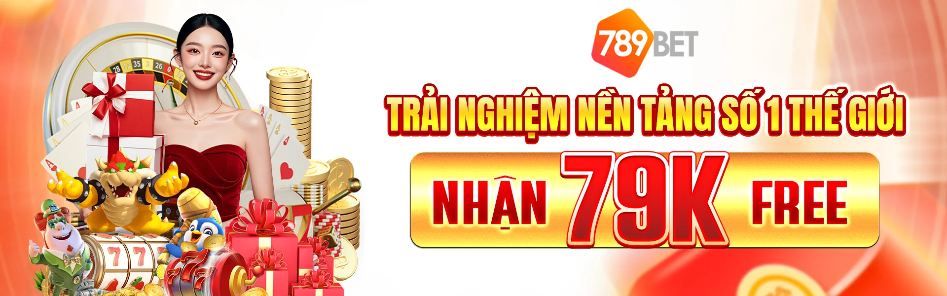 Hình ảnh giới thiệu các chuyên mục game và dịch vụ 789Bet